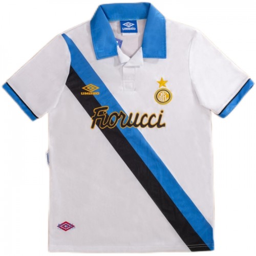 Maillot de Foot Inter Milan 1994-95 Exterieur Retro Maillot de Foot Inter Milan 1994-95 Exterieur Retro